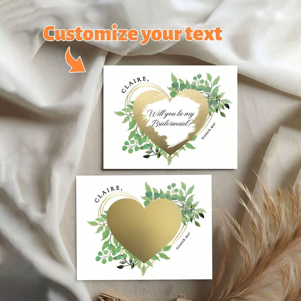 Party Games Name - 1 Buah Kartu Undangan Pengiring Pengantin—Dapat