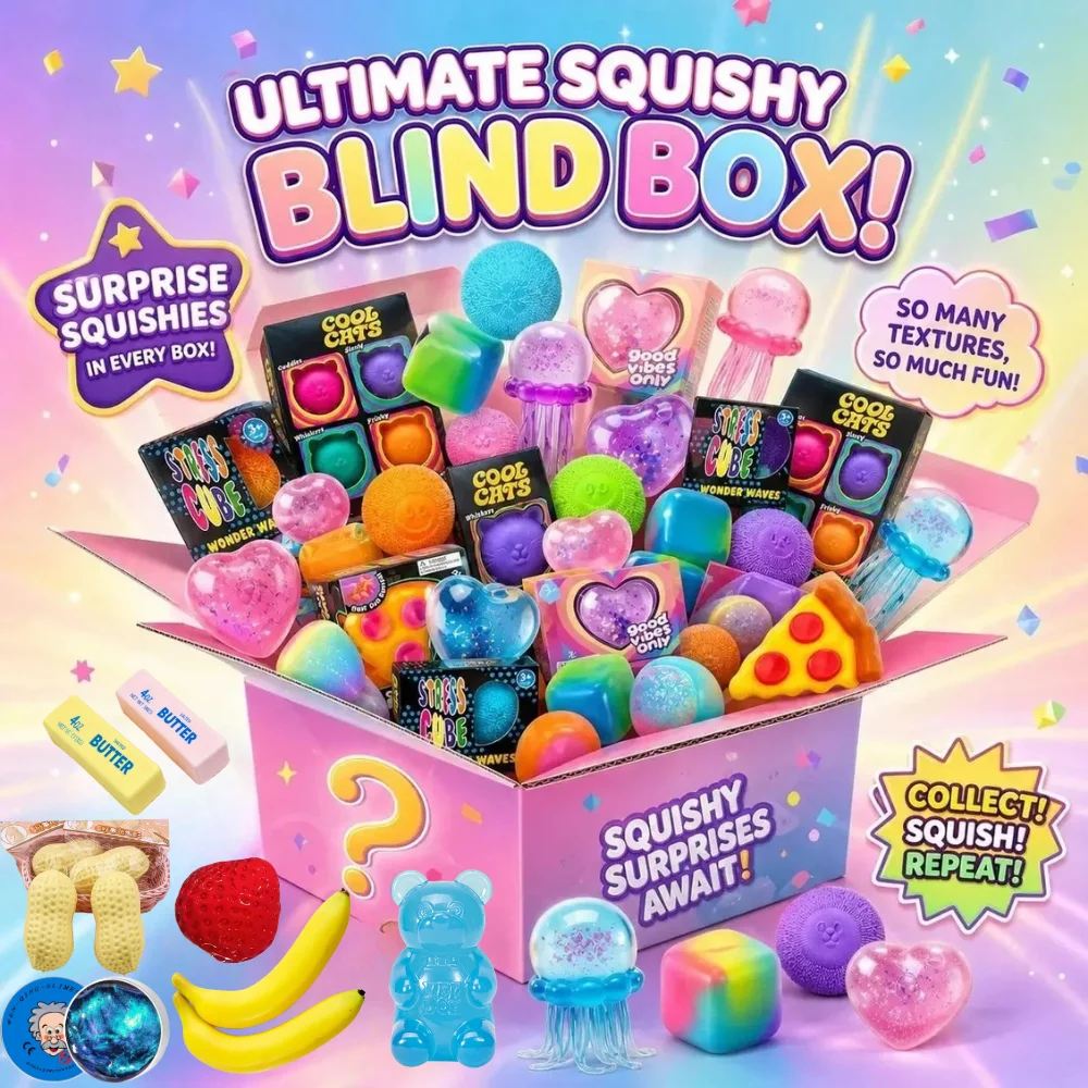 Kotak Misteri Squishy, Set Mai - Party Games For Adults And Kids ulasan dan harga