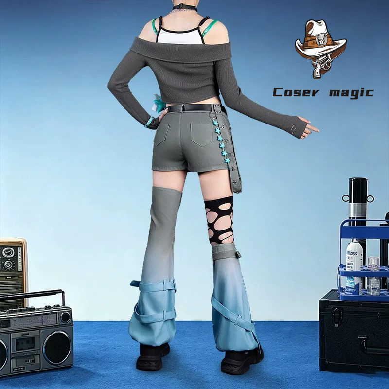 Kostum Cosplay Game VTuber Y4T - Party Games For Christmas ulasan dan harga