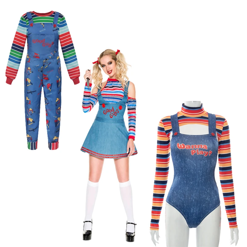 Kostum Cosplay Chucky 2025 Baj - Party Games For Adults And Kids ulasan dan harga