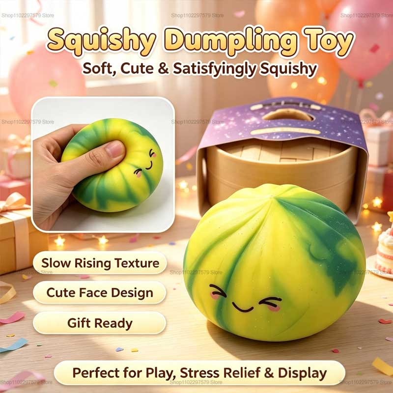 Mainan Squishy Bentuk Pangsit  - Party Games For Adults And Kids ulasan dan harga