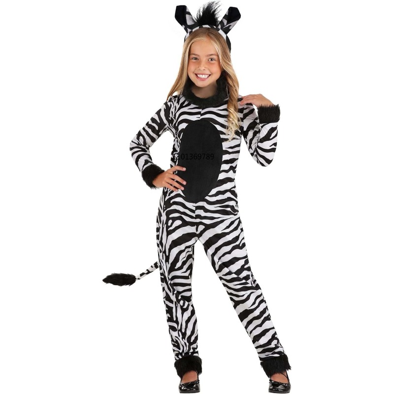 Kostum Zebra untuk Anak Peremp - Zoo Party Games ulasan dan harga