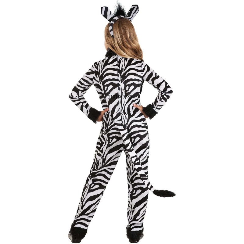 Kostum Zebra untuk Anak Peremp - Zoo Party Games ulasan dan harga